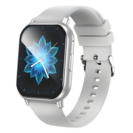 Смарт часы Borofone BD11 Smart спортивные watch (версия для звонков) Серебро