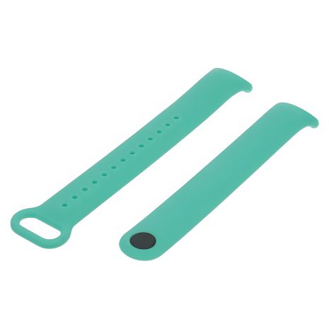 Силиконовый ремешок № 10 бирюзовый для Xiaomi Mi Band 8 Силиконовый ремешок № 10 бирюзовый для Xiaomi Mi Band 8