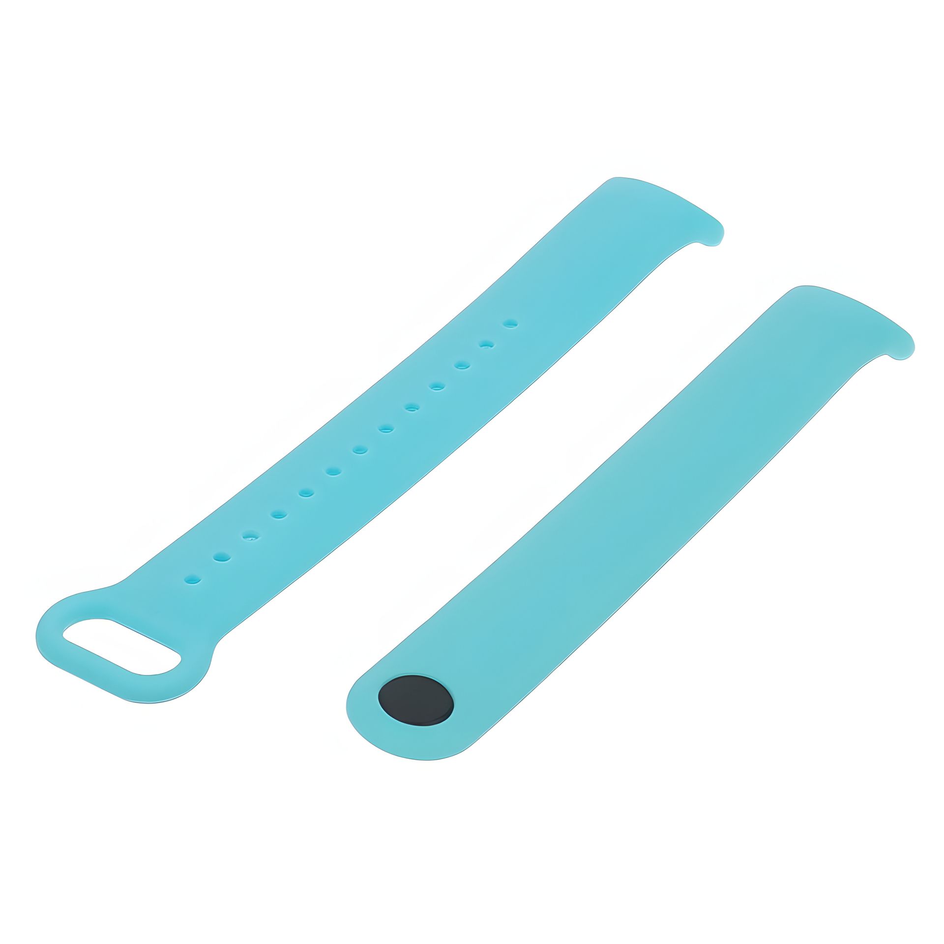 Силиконовый ремешок № 11 голубой для Xiaomi Mi Band 8 Силиконовый ремешок № 11 голубой для Xiaomi Mi Band 8