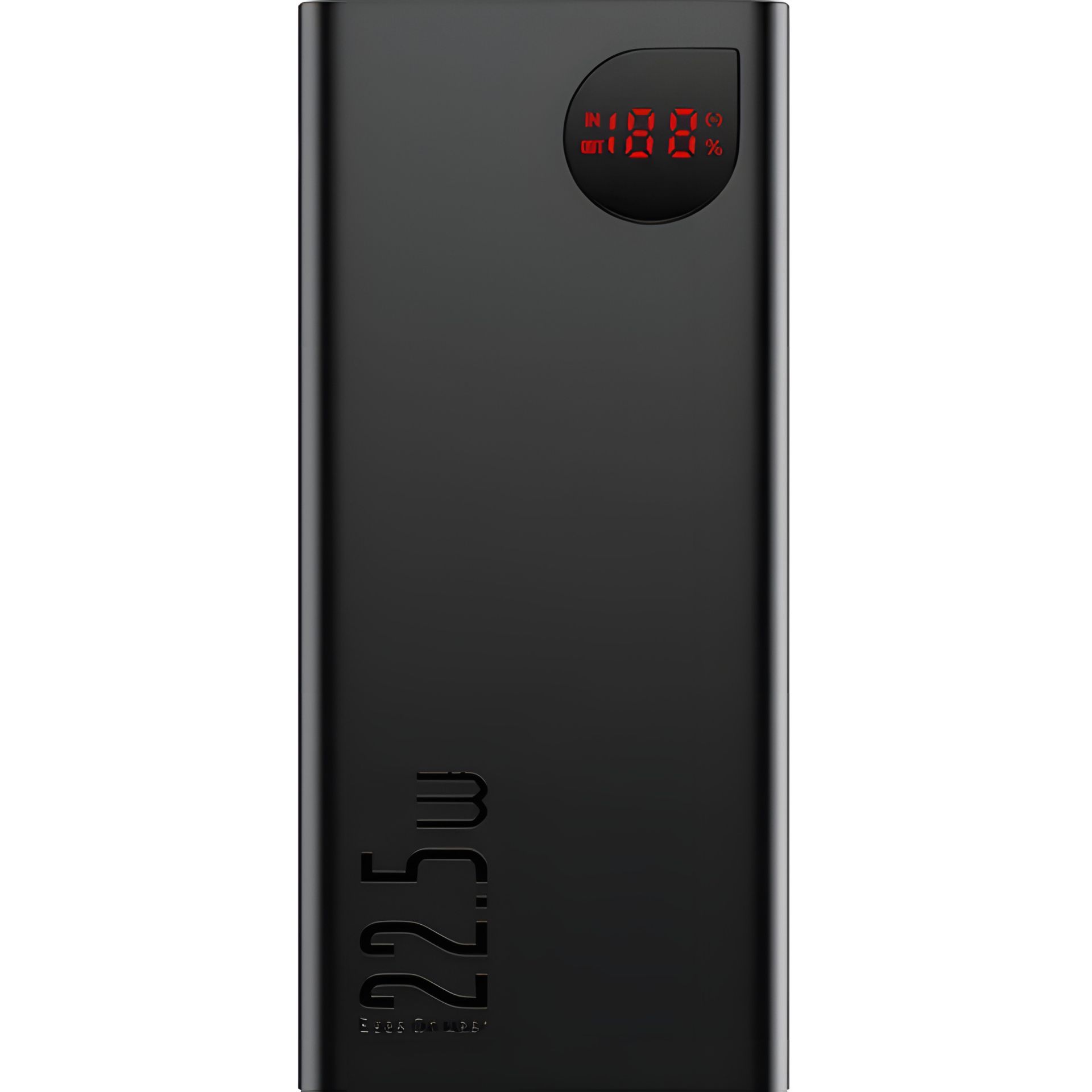 Зарядний повербанк Baseus Adaman Metal Digital Display Quick Charge 22.5W, 20000mAh (PPAD070101) Чорний Зарядний повербанк Baseus Adaman Metal Digital Display Quick Charge 22.5W, 20000mAh (PPAD070101) Чорний