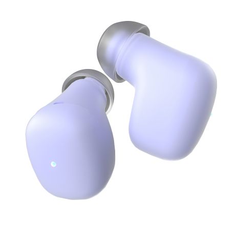 Bluetooth-гарнитура наушники Ergo BS-530 Twins Nano 2 фиолетовые UA UCRF