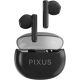 Наушники Pixus Spase TWS 5.3 black Bluetooth Earbuds UA UCRF