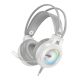 Ігрові навушники проводові Borofone BO111 Eminen, USB, 3.5mm, 2m, білий