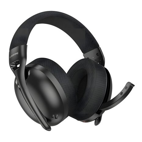 Игровые Наушники Magic light Borofone BO30 (Bluetooth, Type-C to 3.5 wired) Черный