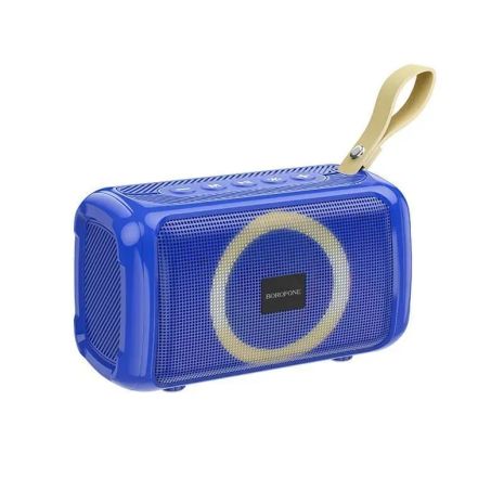 Акустическая система BOROFONE BR17 Cool Sports BT speaker |BT5.1, TWS, AUX, FM, TF, USB, 4Hours, 5W| blue