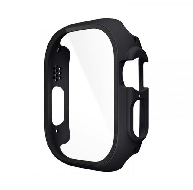 Защитный бампер для Apple Watch HOCO iWatch Ultra WS6 Shadow с плёнкой (49mm) чёрный Защитный бампер для Apple Watch HOCO iWatch Ultra WS6 Shadow с плёнкой (49mm) чёрный