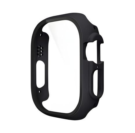 Защитный бампер для Apple Watch HOCO iWatch Ultra WS6 Shadow с плёнкой (49mm) чёрный