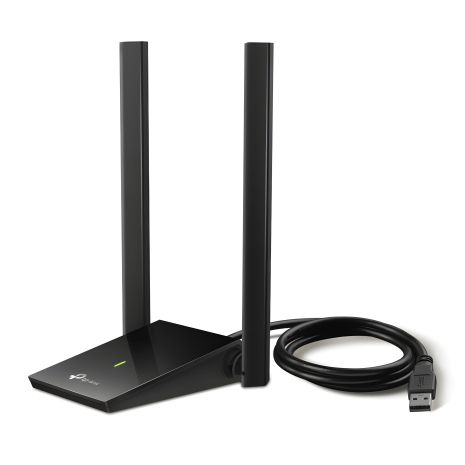 WiFi адаптер USB TP-Link Archer T4U Plus AC1300, 5dBi, 2.4GHz, 5GHz, 400mbps, 867mbps, USB3.0, UA UCRF