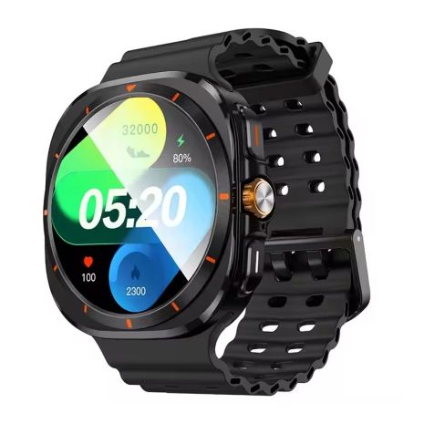 Смарт годинник Hoco Y29 Smart sports watch, BT5.3, 220mAh, 5-7d, Чорний Смарт годинник Hoco Y29 Smart sports watch, BT5.3, 220mAh, 5-7d, Чорний