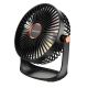 Вентилятор BOROFONE Cool DBF02 |5 speed, Abbient Light, 10h| Черный desktop fan with light