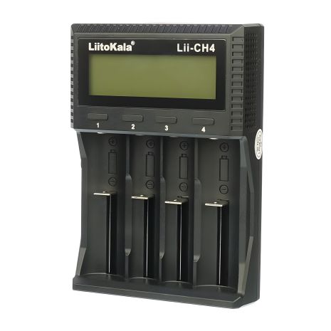 Зарядное устройство универсальное LiitoKala Lii-CH4, 4 слота, для аккумуляторов 18650/ АА/ ААА и других