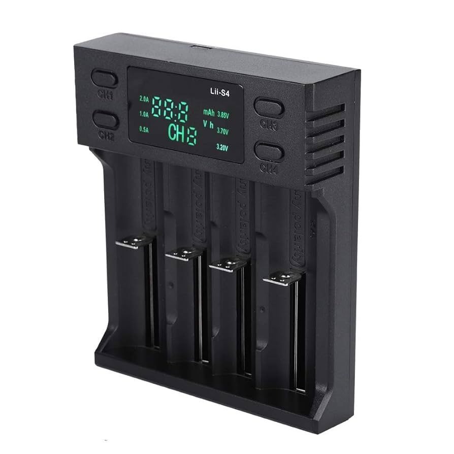 Зарядное устройство LiitoKala Lii-S4 универсальное, 4 слота, для аккумуляторов 18650/ АА/ ААА и других Зарядное устройство LiitoKala Lii-S4 универсальное, 4 слота, для аккумуляторов 18650/ АА/ ААА и других