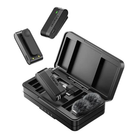 Ulanzi A100 беспроводной петличный микрофон Type-C Twin, черный