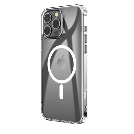 Hoco Anti-Fall Airbag Case with MagSafe for Apple iPhone 15 Pro Transparent