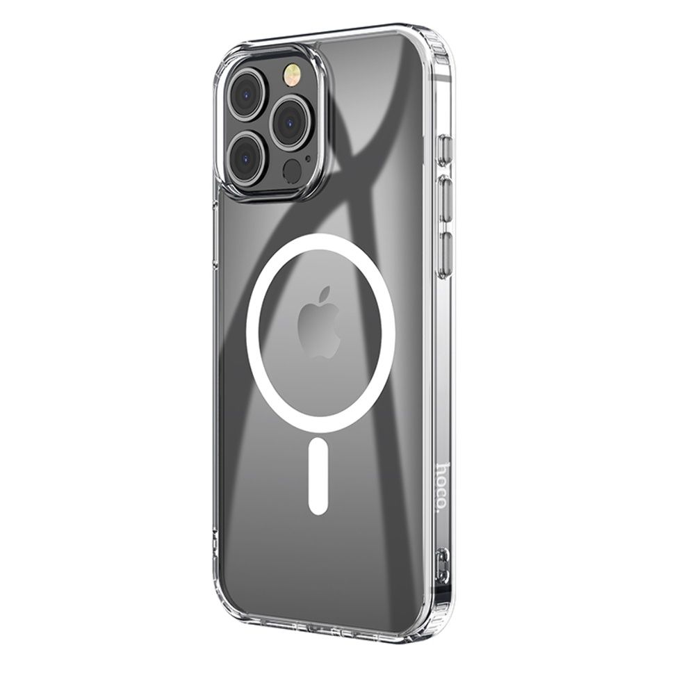 Hoco Anti-Fall Airbag Case with MagSafe for Apple iPhone 15 Pro Transparent Hoco Anti-Fall Airbag Case with MagSafe for Apple iPhone 15 Pro Transparent