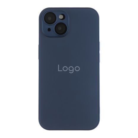 Чохол з Magsafe для iPhone 15 AG-Glass Matte Navy Blue
