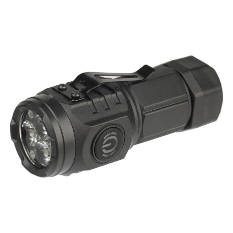 Тройной LED фонарик L-S62 аккумуляторный 400 mAh черный