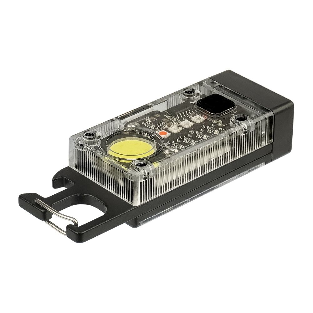 LED фонарик S030-5 с боковой подсветкой, магнитным креплением и солнечной панелью 500 mAh аккумуляторный черный LED фонарик S030-5 с боковой подсветкой, магнитным креплением и солнечной панелью 500 mAh аккумуляторный черный