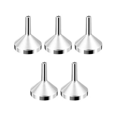 Міні вирва-лійка з нержавіючої сталі для парфумерії, косметики (комплект 5 шт)