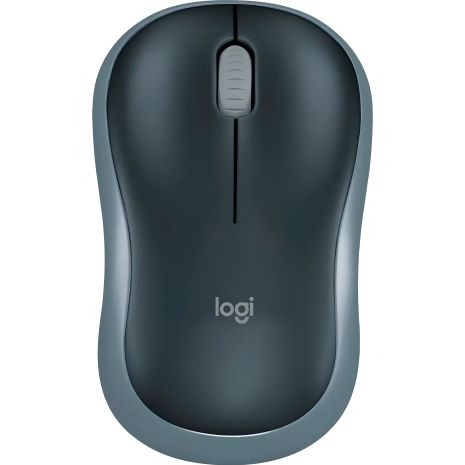 Беспроводная мышь Logitech M185 Black-Grey Беспроводная мышь Logitech M185 Black-Grey