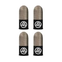 Напальчники Luminous Fingertips для PUBG, защита от пота, чувствительные, черно-серые, набор 4шт Напальчники Luminous Fingertips для PUBG, защита от пота, чувствительные, черно-серые, набор 4шт