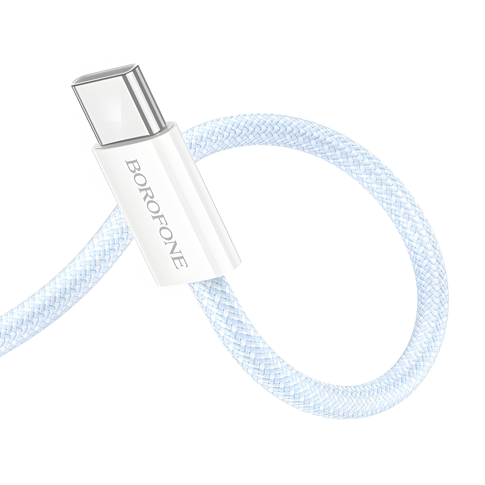 Type-C to Type-C 60W USB кабель Borofone BX103 Original голубой Type-C to Type-C 60W USB кабель Borofone BX103 Original голубой