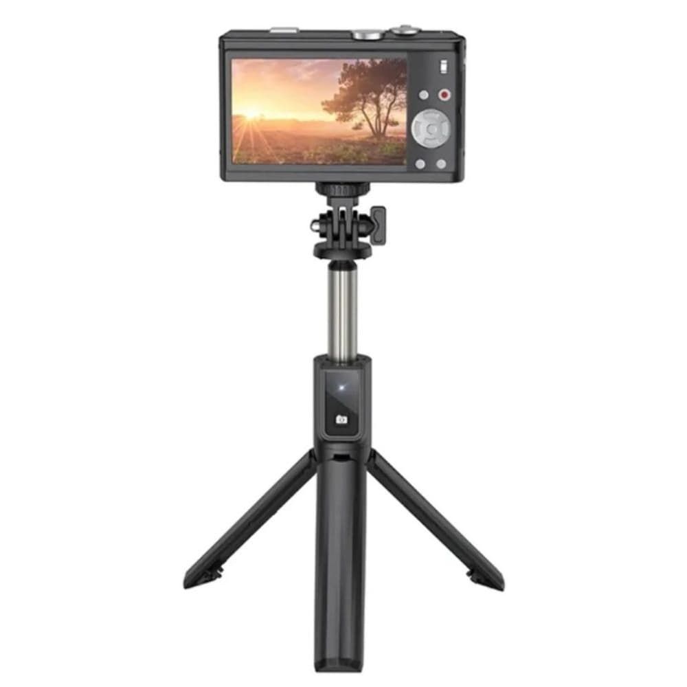 Hoco K15 штатив-трипод, чорний, 80cm, BT4.0, 55mAh, 1.5h Hoco K15 штатив-трипод, чорний, 80cm, BT4.0, 55mAh, 1.5h