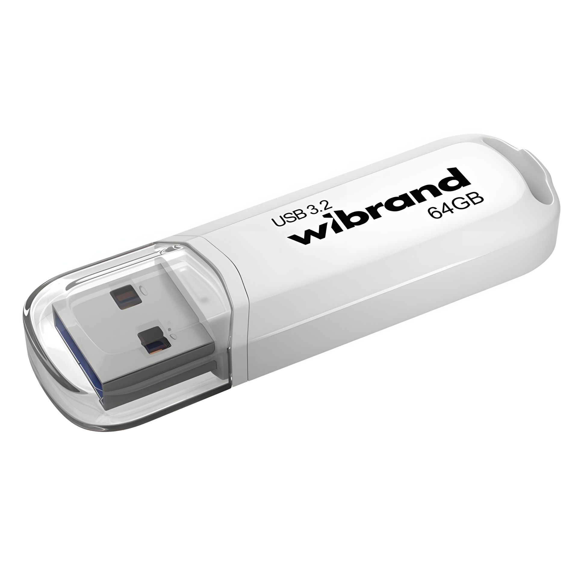 USB флеш накопичувач Wibrand Marten, USB 3.2 Gen1, 64GB, білий USB флеш накопичувач Wibrand Marten, USB 3.2 Gen1, 64GB, білий