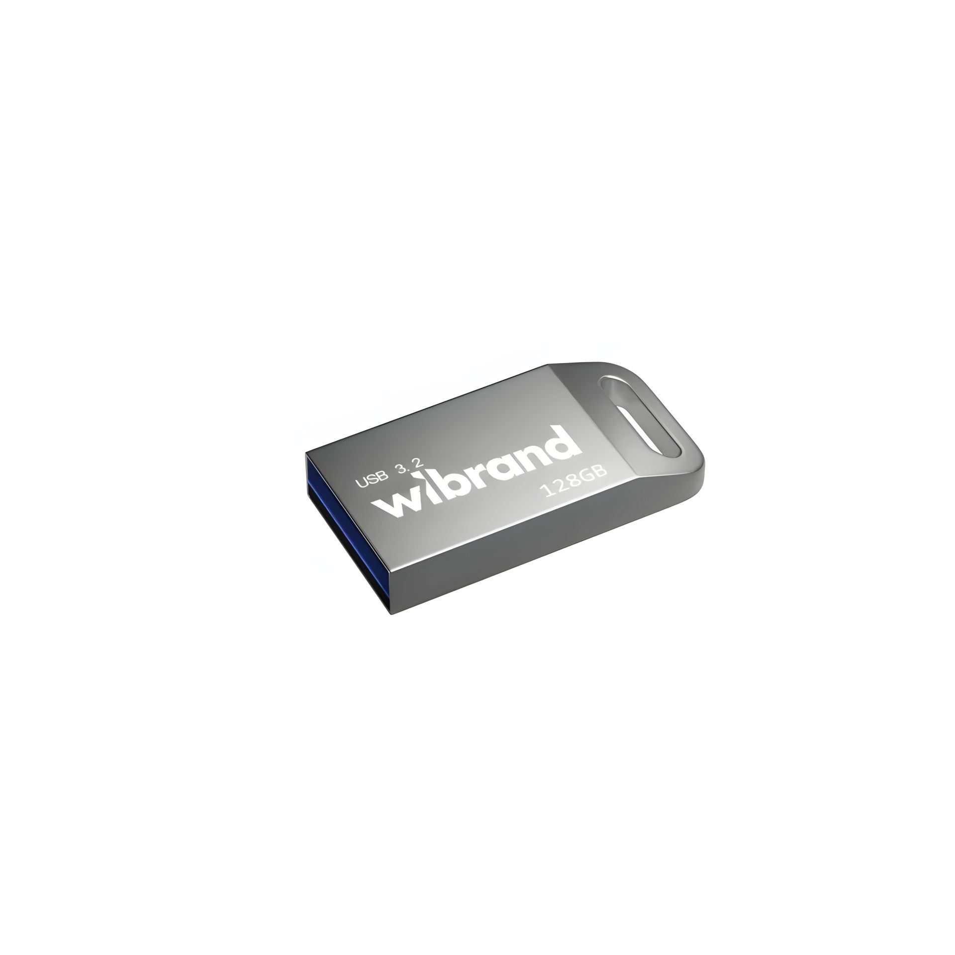 Флеш накопичувач Wibrand Ant з інтерфейсом USB 3.2 Gen1, 128GB, Silver Флеш накопичувач Wibrand Ant з інтерфейсом USB 3.2 Gen1, 128GB, Silver