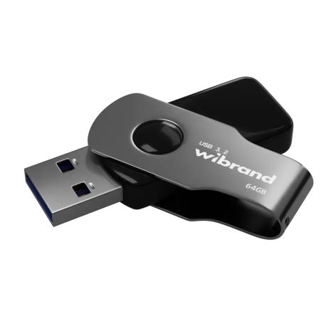 USB 3.2 Gen1 флешка Wibrand Lizard 64GB Black
