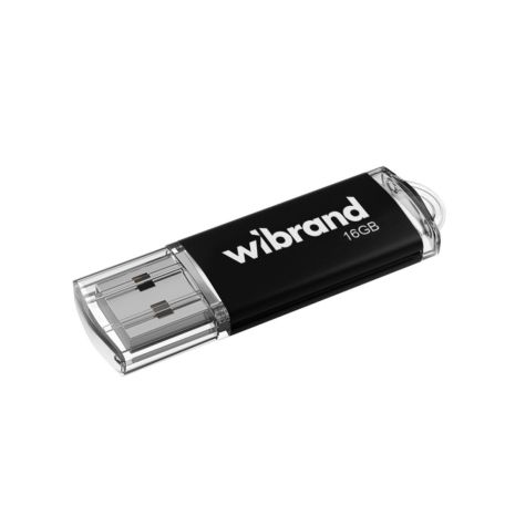Флешка Wibrand USB 2.0 16Gb Cougar Черный