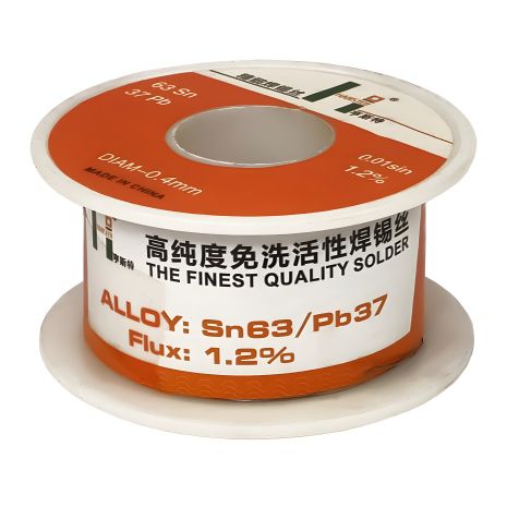 Пайка оловом Hanster HST 25 (0,4 мм, Sn 63%, Pb 37%) Пайка оловом Hanster HST 25 (0,4 мм, Sn 63%, Pb 37%)