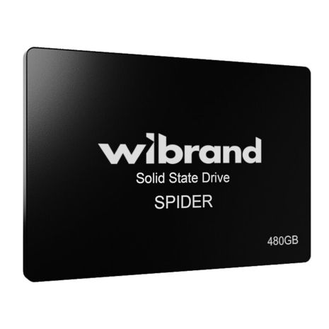 SSD Wibrand Spider 480GB, 2.5", 7mm, SATAIII, Bulk SSD Wibrand Spider 480GB, 2.5", 7mm, SATAIII, Bulk