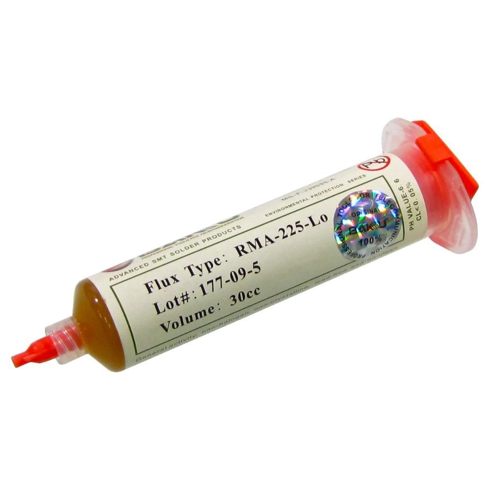 Слабоактивная флюс-паста Baku RMA-225-Lo 30 мл в шприце Слабоактивная флюс-паста Baku RMA-225-Lo 30 мл в шприце