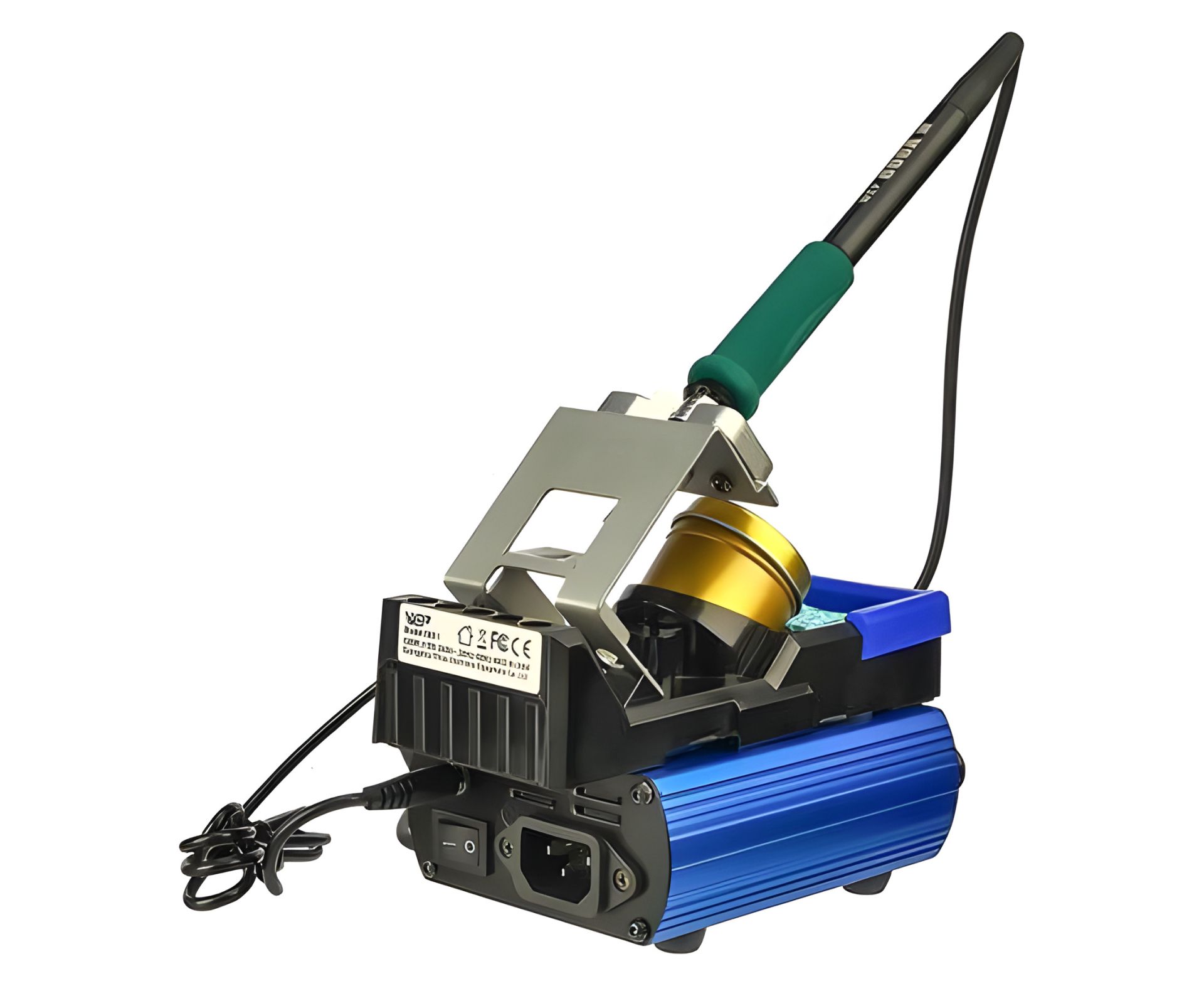 Прецизионная паяльная станция WEP 982-I, с двумя паяльниками JBC 210 и 245, тремя каналами памяти, 120W, 90°C - 450°C Прецизионная паяльная станция WEP 982-I, с двумя паяльниками JBC 210 и 245, тремя каналами памяти, 120W, 90°C - 450°C