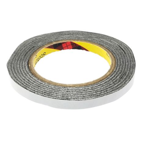 10мм x 25м чёрный скотч 3M двусторонний 10мм x 25м чёрный скотч 3M двусторонний