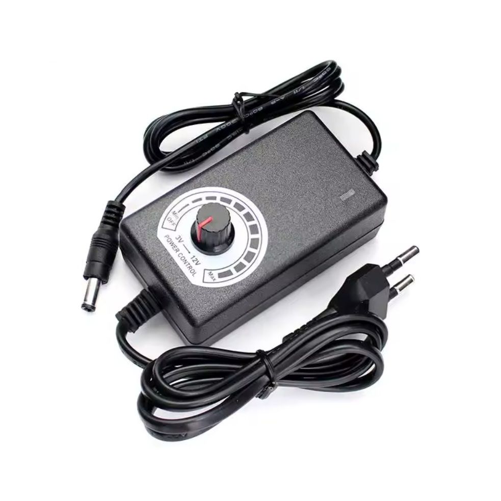 Универсальный блок питания PA001-Y12A DC 3V-12V (2AMax), черный Универсальный блок питания PA001-Y12A DC 3V-12V (2AMax), черный