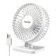 Белый Настольный USB- вентилятор Hoco Gaiatop TF30
