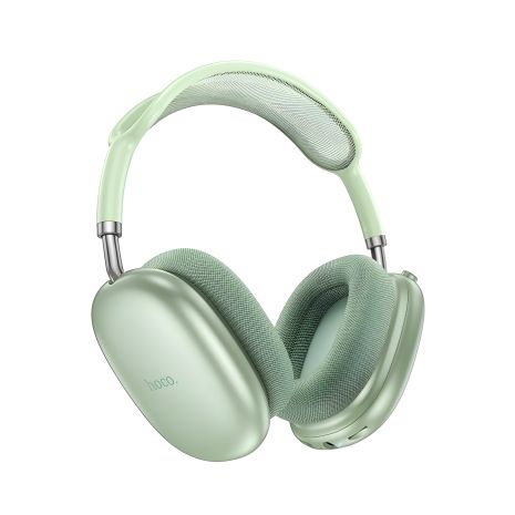 Hoco W55 Pleasing бездротові накладні навушники, BT5.4, AUX, TF, headphones, 800mAh, 90h, Green