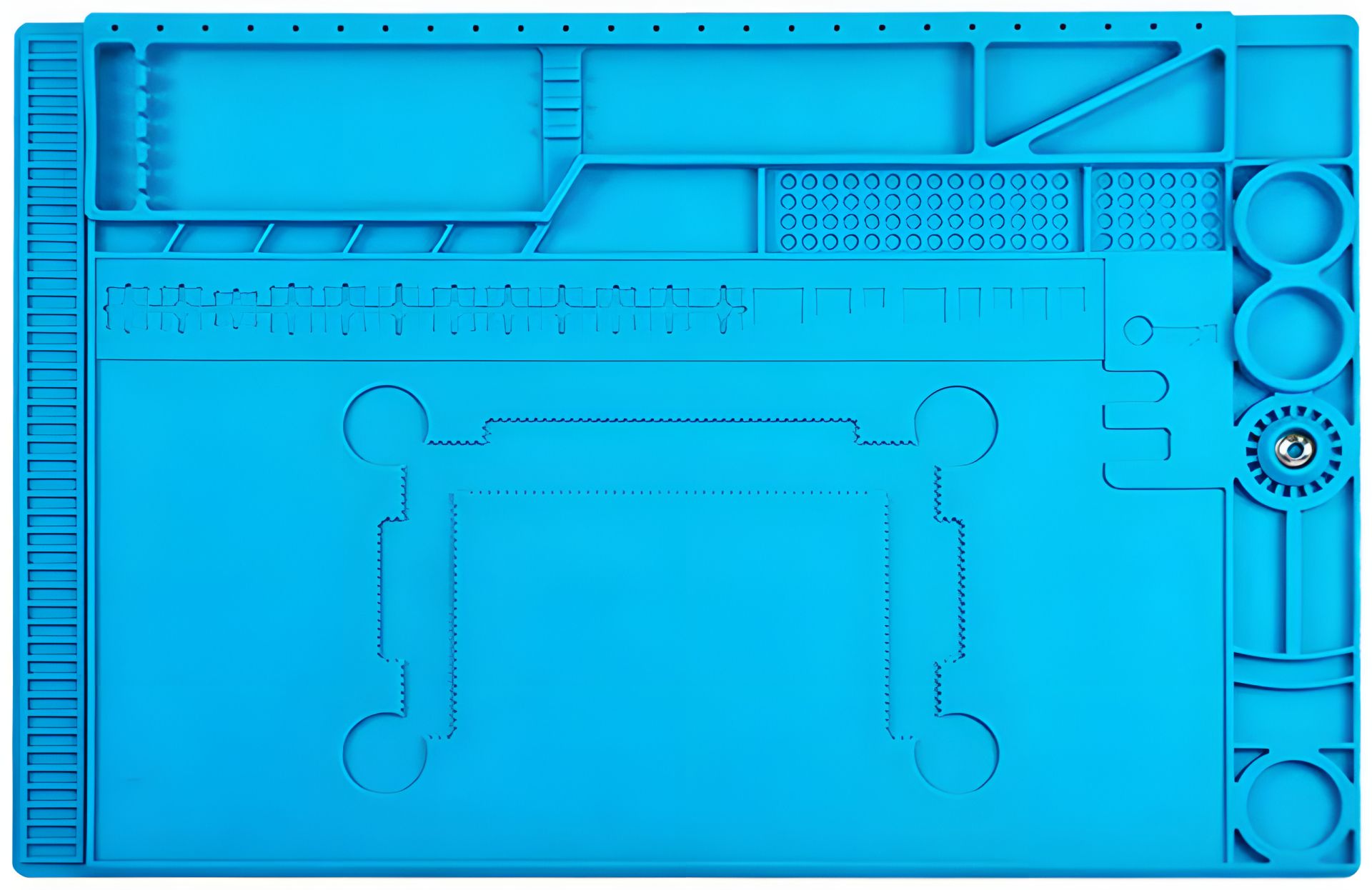 Термостойкий силиконовый коврик Mechanic V55 для ремонта техники, смартфонов, ноутбуков / 450x300 мм Термостойкий силиконовый коврик Mechanic V55 для ремонта техники, смартфонов, ноутбуков / 450x300 мм