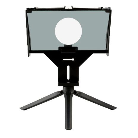 Pro Teleprompter for Phones and Cameras with Remote, Black