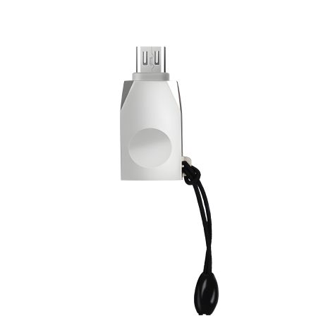 Адаптер перехідник Hoco UA10 сріблястий MicroUSB to USB 3.0 (F) Адаптер перехідник Hoco UA10 сріблястий MicroUSB to USB 3.0 (F)