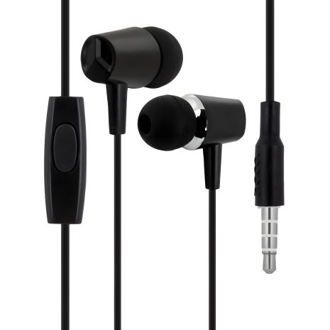 Навушники Hoco M34 дротові, з мікрофоном, 3.5mm, 1.2m, Чорний Навушники Hoco M34 дротові, з мікрофоном, 3.5mm, 1.2m, Чорний