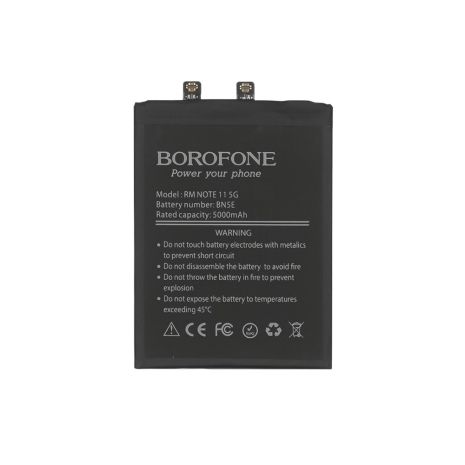 Borofone BN5E Battery for Xiaomi Redmi Note 11 Pro (5G)/ Poco X4 Pro (5G)/ Redmi Note 11E Pro/ Redmi Note 12 Pro (4G)