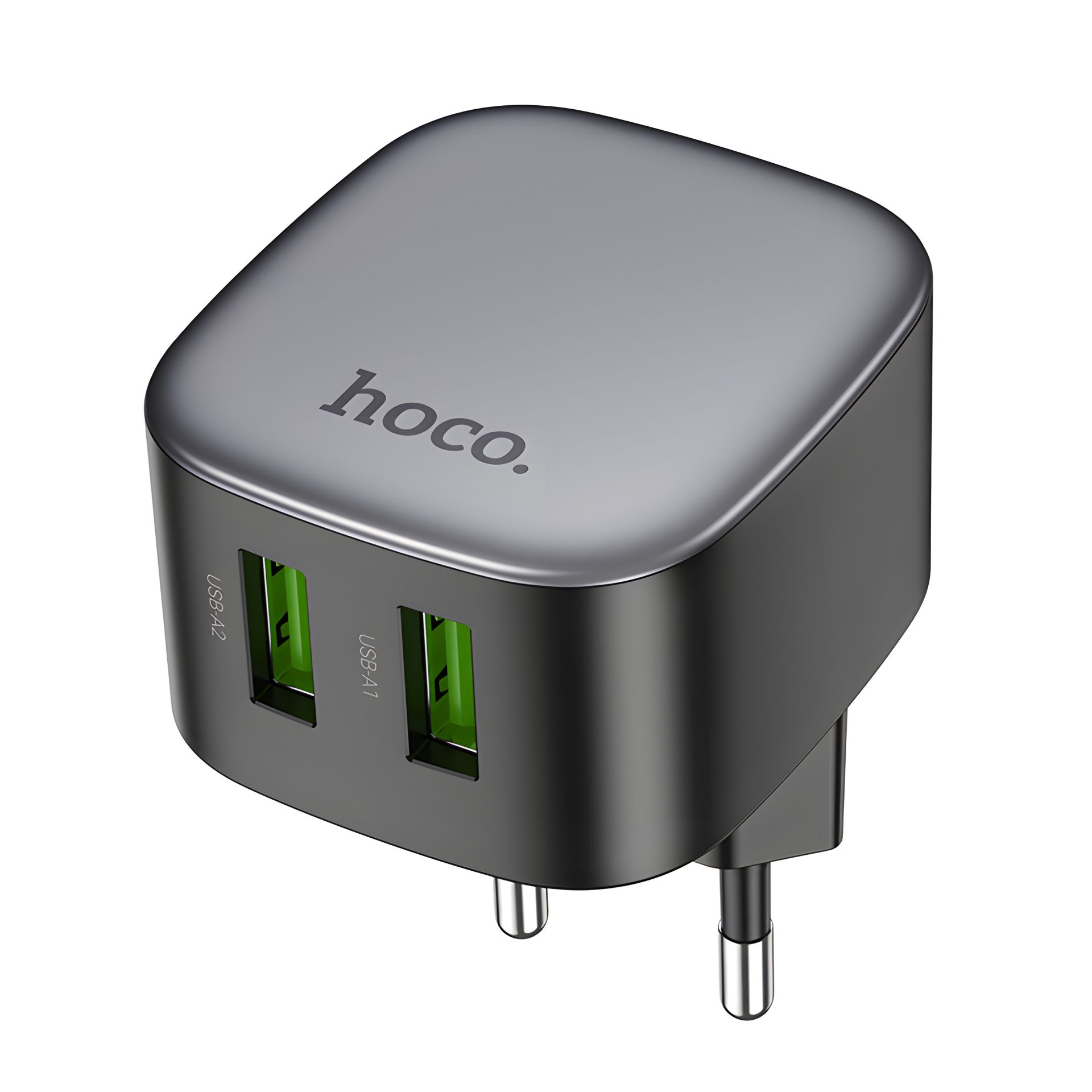 Сетевое зарядное устройство Hoco CS34A QC 2USB 18W черное Сетевое зарядное устройство Hoco CS34A QC 2USB 18W черное