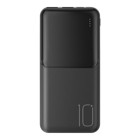 Повербанк XO PR251 Lighted Mobile Power, 10000 mAh, Чорний