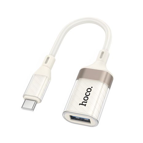 Адаптер Hoco UA39A Type-C на USB 3.0 абрикосовый Адаптер Hoco UA39A Type-C на USB 3.0 абрикосовый