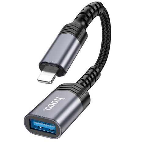 Адаптер Hoco UA39 Lightning на USB 2.0 абрикосовый Адаптер Hoco UA39 Lightning на USB 2.0 абрикосовый