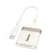 Hoco UA40A 2-in-1 Type-C to TF/SD Adapter (Apricot) Hoco UA40A 2-in-1 Type-C to TF/SD Adapter (Apricot)