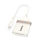 Hoco UA40 2-in-1 Lightning to TF/SD Adapter (Apricot) Hoco UA40 2-in-1 Lightning to TF/SD Adapter (Apricot)